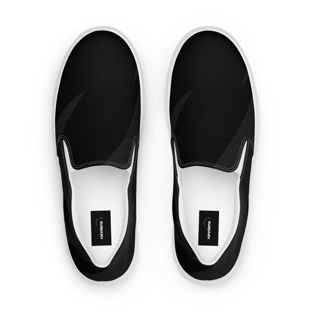 Midnight Stealth Men canvas Slip-Ons