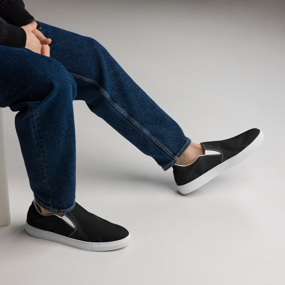 Midnight Stealth Men canvas Slip-Ons